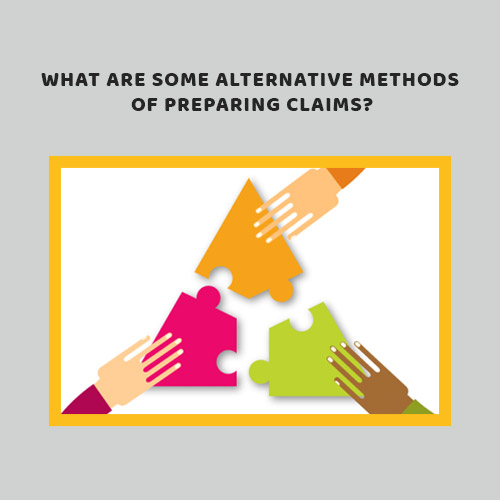 What are some alternative methods of preparing claim